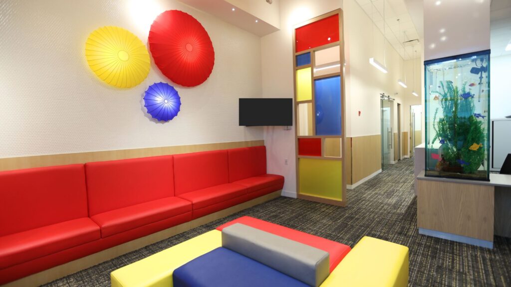 red-yellow-blue-dental-office-fun-inviting-calm-safe